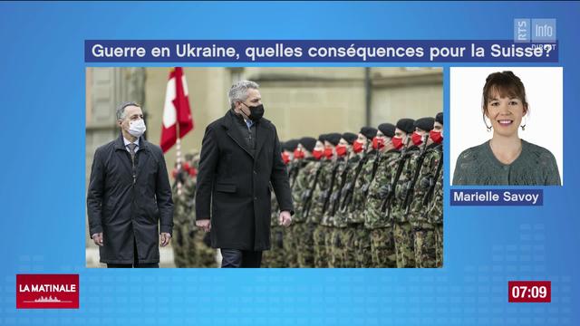 Ukraine: quelles conséquences sur la politique sécuritaire de la Suisse?