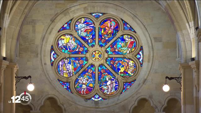 La collégiale de Neuchâtel a été restaurée de fond en comble pour retrouver son éclat d’antan