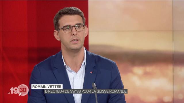 Romain Vetter, directeur de Swiss pour la Suisse romande