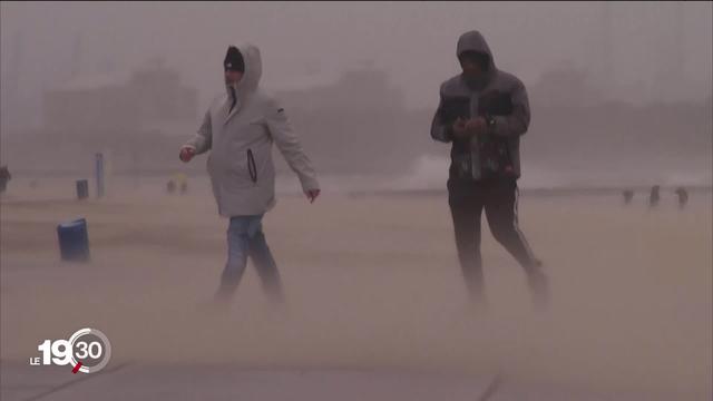 Situation chaotique au nord de l'Europe après le passage de la tempête Eunice