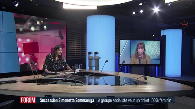 Le ticket du PS pour la succession de Simonetta Sommaruga sera exclusivement féminin