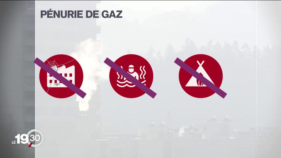 En cas de pénurie de gaz cet hiver, le Conseil fédéral met en consultation un plan de restriction ou de contingentement