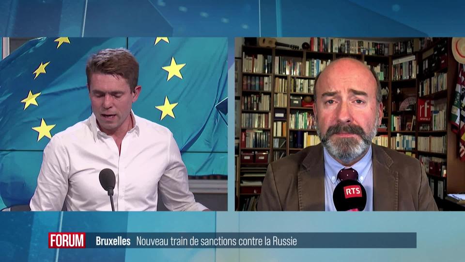 Bruxelles: nouveau train de sanctions contre la Russie