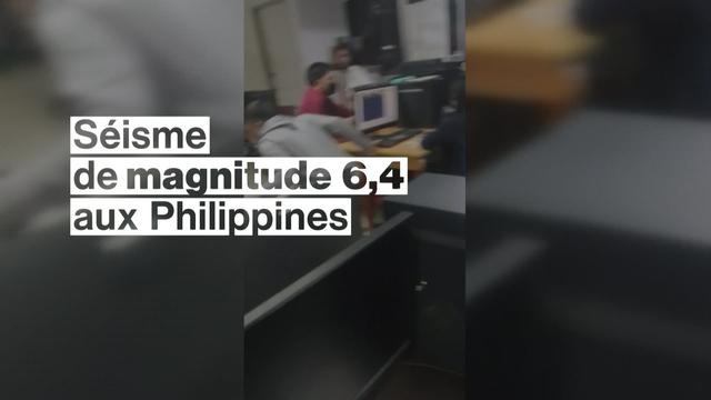 Séisme de magnitude 6,4 aux Philippines
