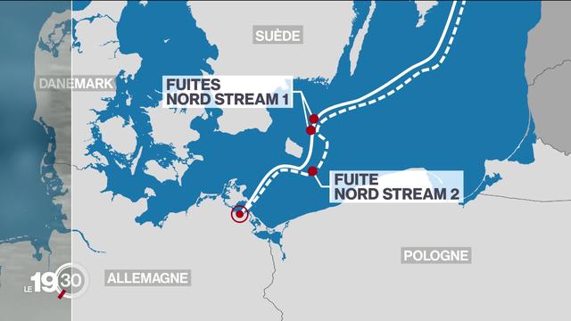 L'explosion des gazoducs Nord Stream 1 et 2 serait due à des actes de sabotage
