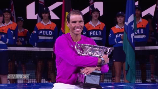 Tennis, Open d'Australie: la victoire de Rafael Nadal, son 21e titre de grand chelem
