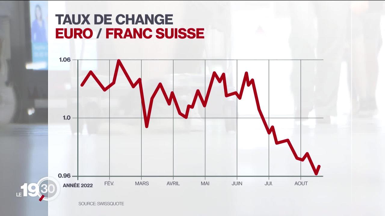 Avec la baisse de l'euro, les Suisses sont nombreux en France pour faire leurs courses