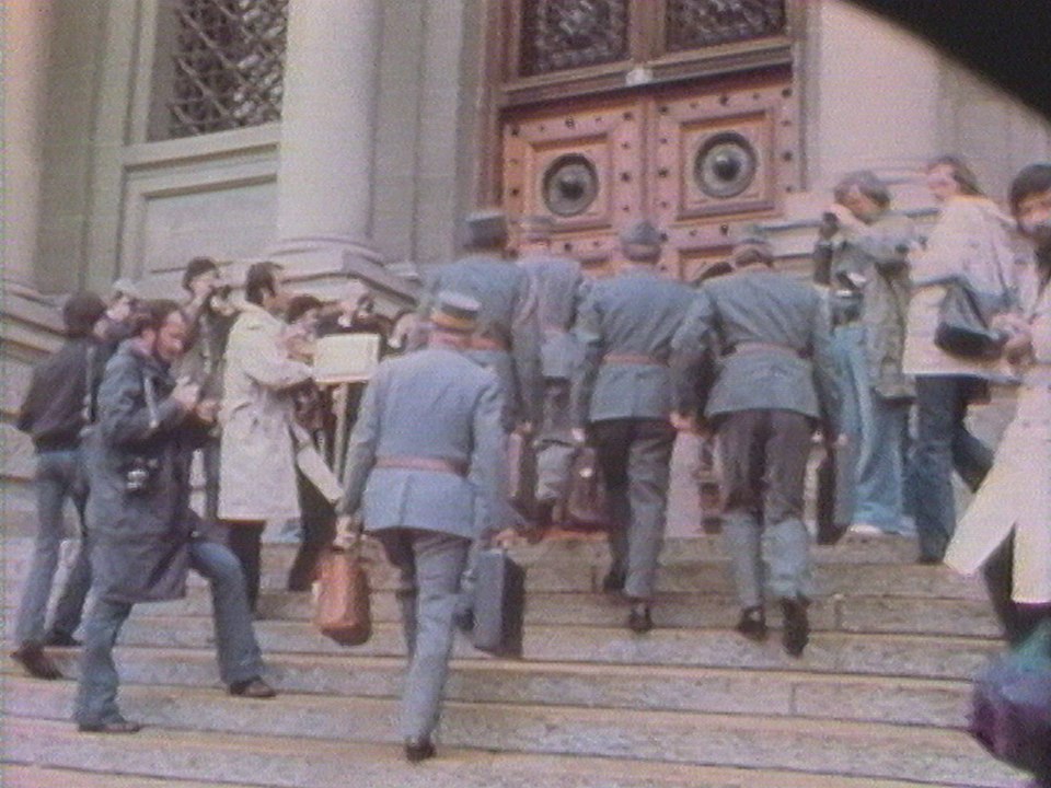 Le procès militaire de Jean-Louis Jeanmaire en 1977.