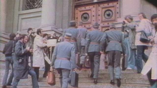 Le procès militaire de Jean-Louis Jeanmaire en 1977.
