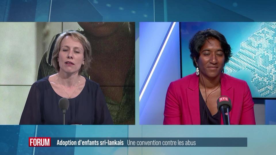 Une convention contre les abus dans les adoptions d'enfants sri-lankais: interview de Celin Fässler