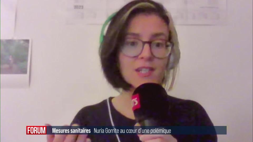 La présidente du Conseil d’Etat vaudois Nuria Gorrite au coeur d’une polémique sur les mesures sanitaires (vidéo)