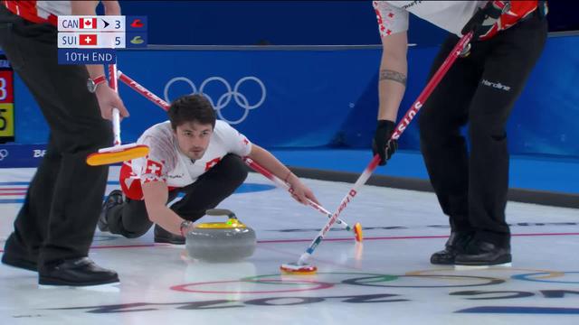 Curling messieurs, CAN-SUI (3-5): deuxième victoire en trois matches pour le CC Genève