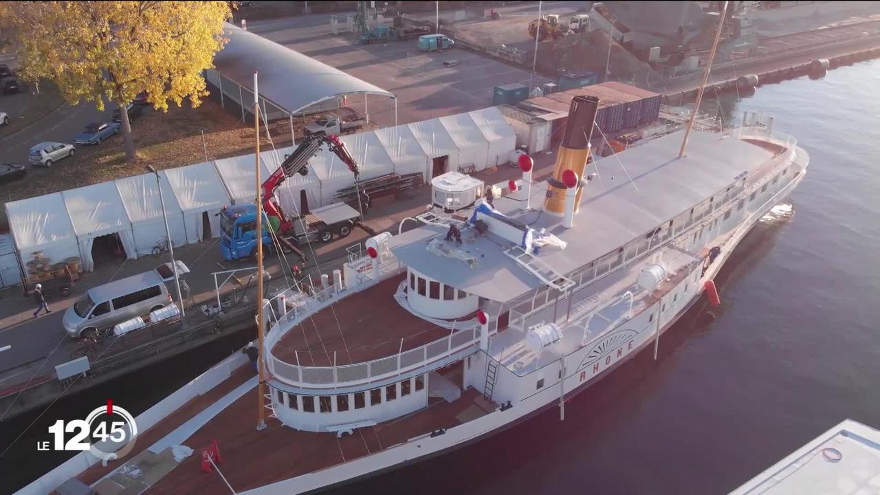 La prestigieuse flotte Belle Époque retrouve le lac Léman après une restauration complète
