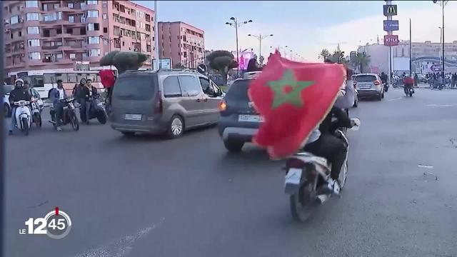 Les supporters marocains ont fêté la victoire historique de leur équipe