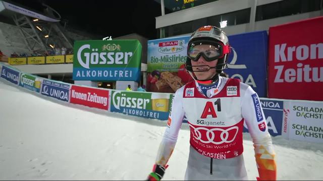 Schladming (AUT), slalom dames : Petra Vlhova (SVK) remporte le globe de la spécialité