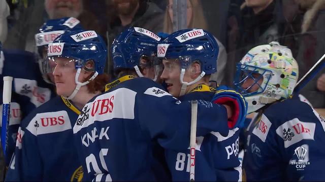 Gr. Cattini, Davos - Team Canada (2-1): les Davosiens réussissent leur entrée dans le tournoi