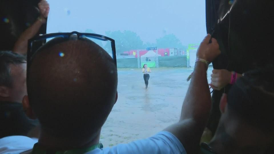 Un violent orage a frappé le festival des Eurockéennes de Belfort