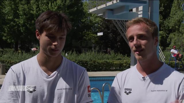 Natation, Championnats d'Europe: les Suisses Guillaume Dutoit et Jonathan Suckow attendus aux épreuves de plongeon