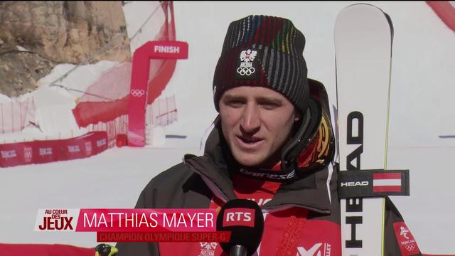JO, ski alpin, super-G : Matthias Mayer (AUT) triomphe