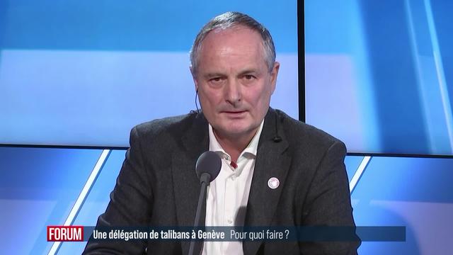 Une délégation de talibans afghans en visite à Genève: l’interview d'Alain Délétroz (vidéo)