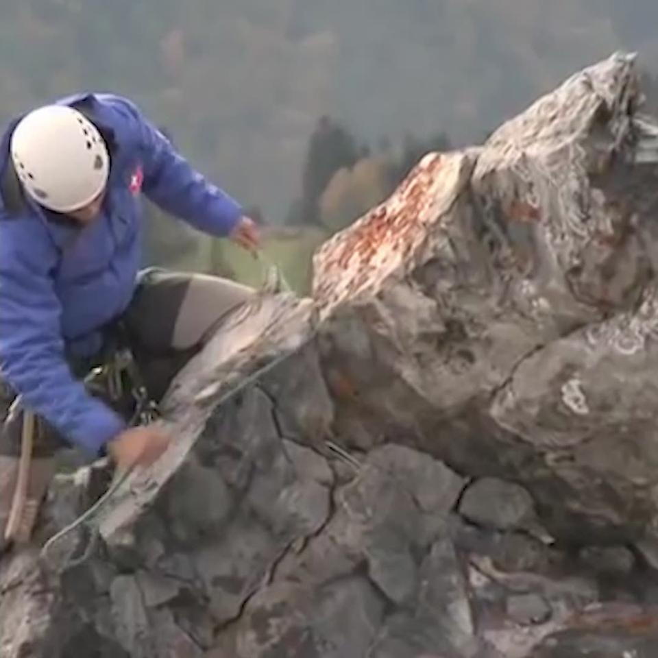 Poisson d'avril: le nettoyage des montagnes