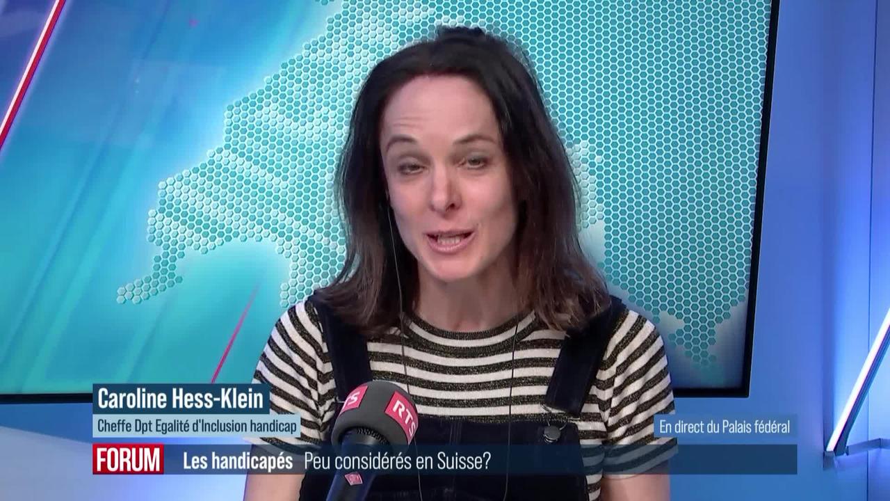 Quelle considération pour les personnes en situation de handicap en Suisse? Interview de Caroline Hess-Klein