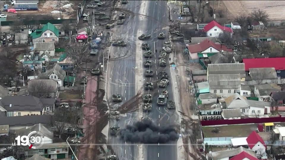 Les forces russes sont en train d'encercler la capitale de l'Ukraine, Kiev, pour mieux mener leur offensive