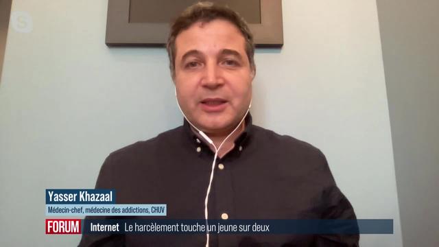 Le harcèlement en ligne touche un jeune sur deux: interview de Yasser Khazaal