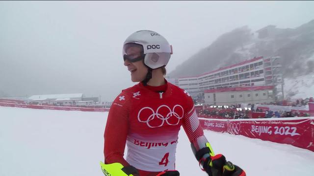 Ski alpin, géant messieurs, 2e manche: Marco Odermatt (SUI) est champion olympique !
