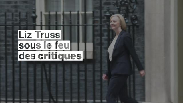 Liz Truss sous le feu des critiques