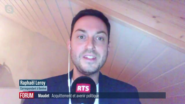 Genève: quel avenir politique pour Pierre Maudet après son acquittement? (vidéo)