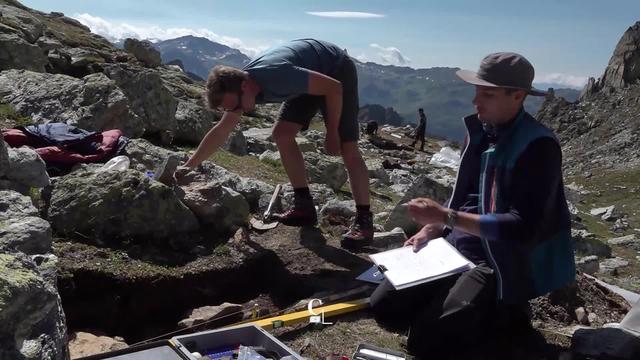 En Valais, l’archéologie de haute altitude représente un défi logistique et humain