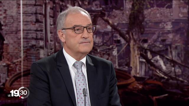 L'invité: Guy Parmelin, conseiller fédéral, livre son sentiment sur la guerre en Ukraine, à l'aune d'un possible basculement du conflit