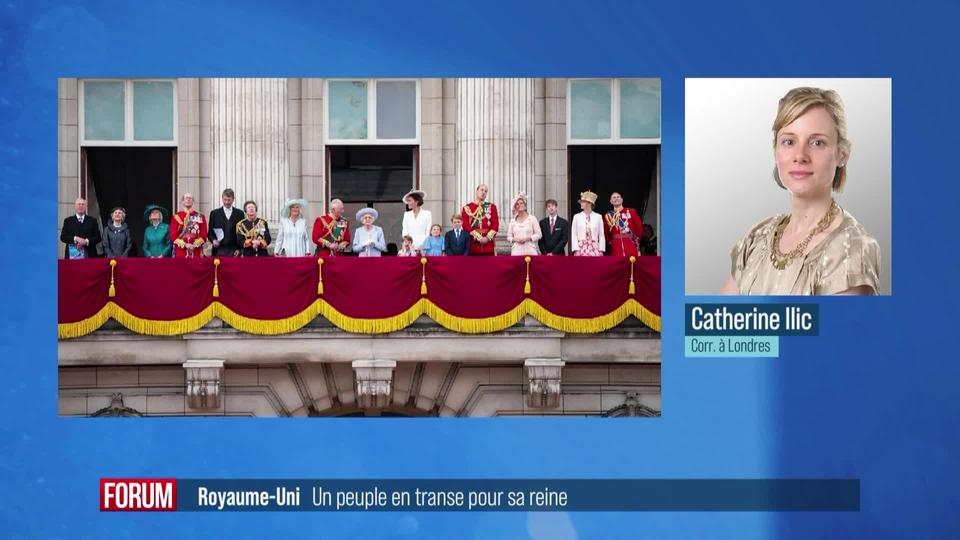 Royaume-Uni: un peuple en transe pour sa reine