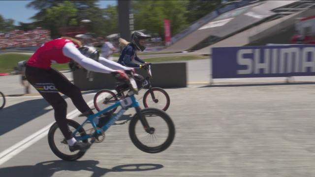 BMX: Zoé Claessens battue pour 1 centième aux Mondiaux de Nantes