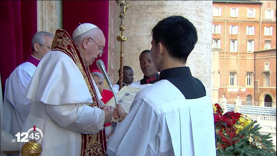 Le pape François en pensée avec l'Ukraine en ce premier Noël depuis le début de la guerre