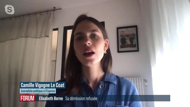 La démission refusée d'Elisabeth Borne: interview de Camille Vigogne Le Coat