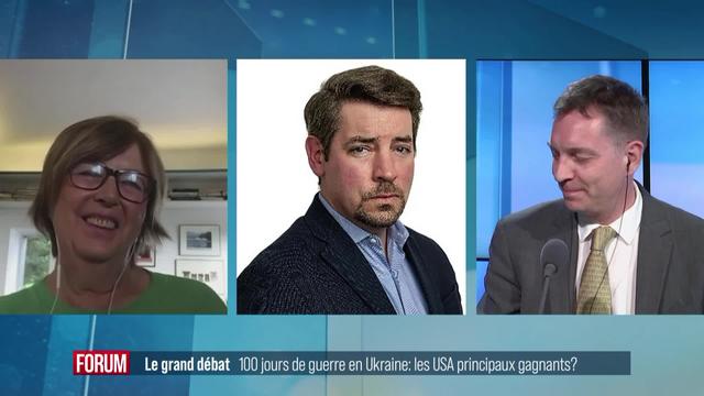 Le débat - 100 jours de guerre en Ukraine, les Etats-Unis principaux gagnants?