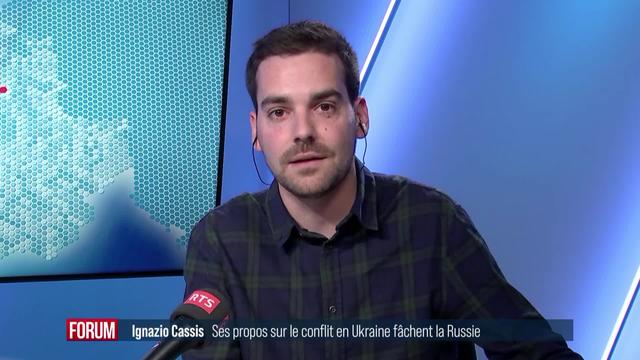 L'ambassade de Russie en Suisse recadre Ignazio Cassis sur des propos tenus dans un média luxembourgeois