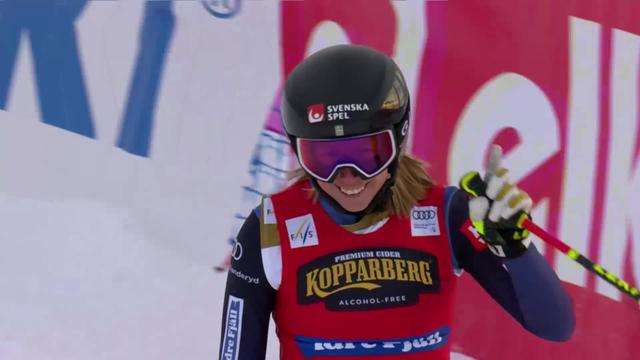 Idre Fjäll (SUE), grande finale dames: Naeslund (SUE) s'impose devant Grillet Aubert (FRA) 2e