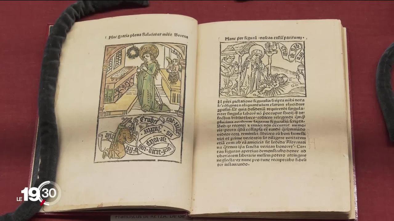 Deux livres précieux volés il y a 50 ans ont été restitués à la bibliothèque cantonale universitaire de Fribourg