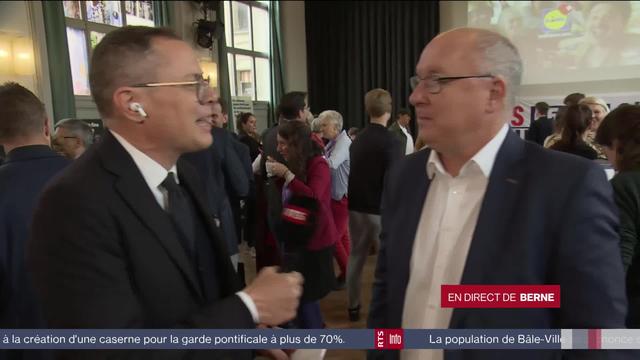 Pierre-Yves Maillard (PS-VD) n'imaginait pas un résultat aussi serré sur l'AVS21