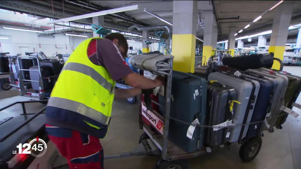 À l’aéroport de Zurich, la colère du personnel de Swissport pourrait bien perturber les départs en vacances cet été