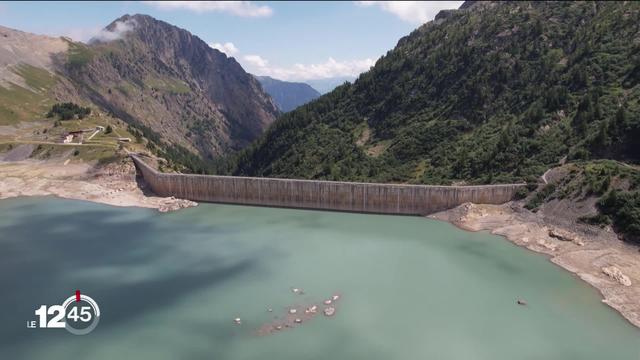 La chaleur et la sécheresse perturbent le remplissage des barrages alpins