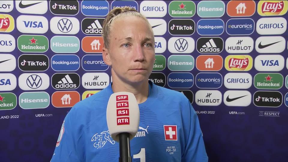 Groupe C, Portugal - Suisse (2-2): l'interview de Gaëlle Thalmann