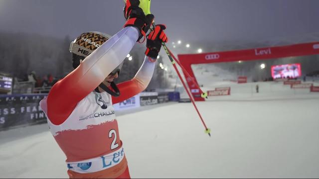 Levi (FIN), slalom dames, 2e manche: 5e rang pour Wendy Holdener (SUI) en Finlande
