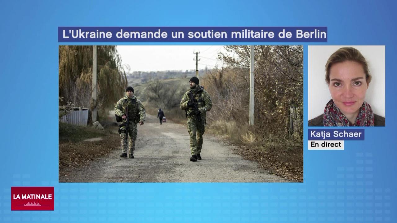 Zoom (vidéo) - L’Ukraine exige un soutien militaire de l’Allemagne