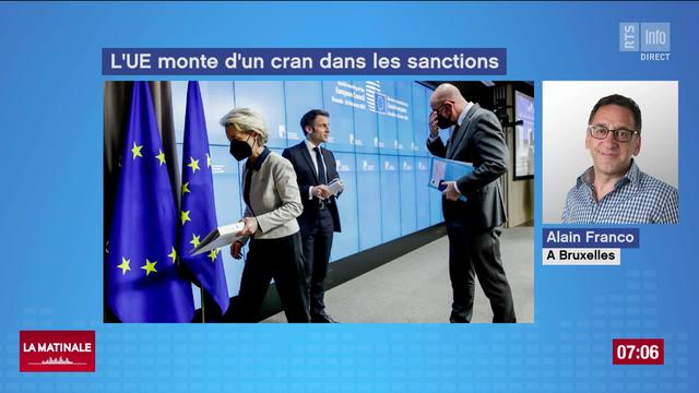 L'Union européenne est montée d'un cran dans les sanctions contre la Russie