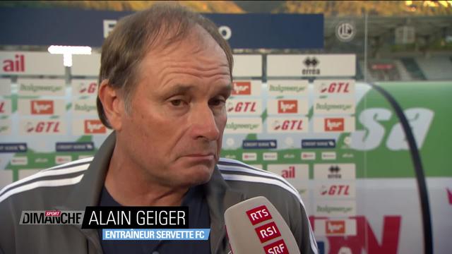 Football, Super League: Alain Geiger revient sur la rencontre avec Lugano