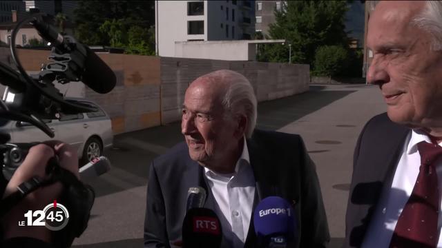 Sepp Blatter et Michel Platini ont été interrogés ce matin par les juges du Tribunal pénal fédéral à Bellinzone